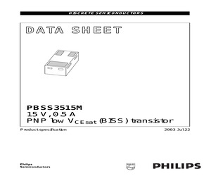 PBSS3515M.pdf