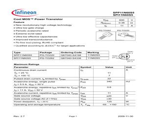 SPP11N60S5HKSA1.pdf