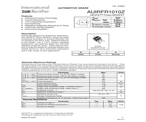 AUIRFR1010ZTR.pdf