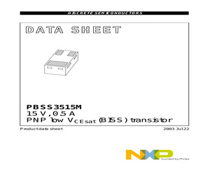 PBSS3515MT/R.pdf