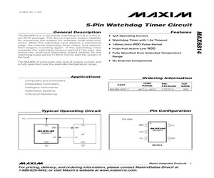 MAX6814XK+.pdf