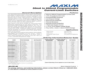 MAX4995AATA+T.pdf