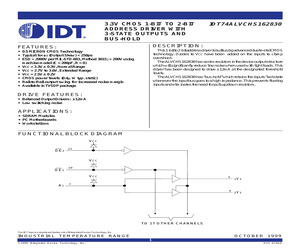 IDT74ALVCHS162830DF.pdf