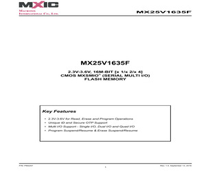 MX25V1635FM1ITR.pdf