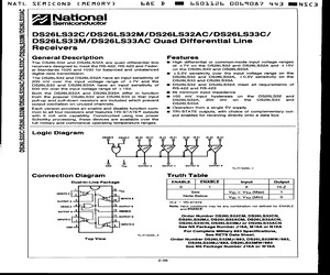 DS26LS32CMX/NOPB.pdf