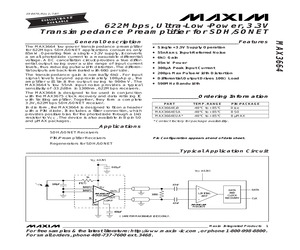 MAX3664ESA-T.pdf