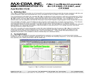 CMX860, CMX867, & CMX868.pdf